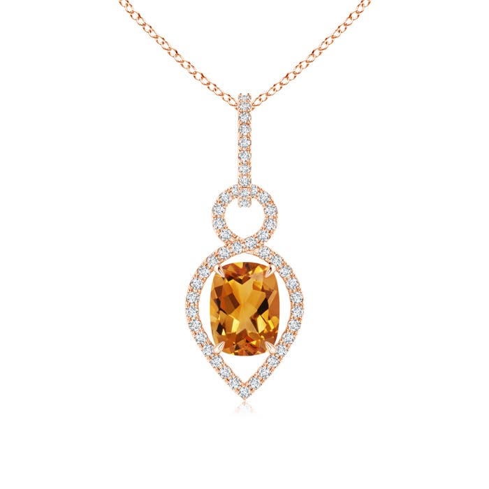 AA - Citrine / 1.59 CT / 14 KT Rose Gold