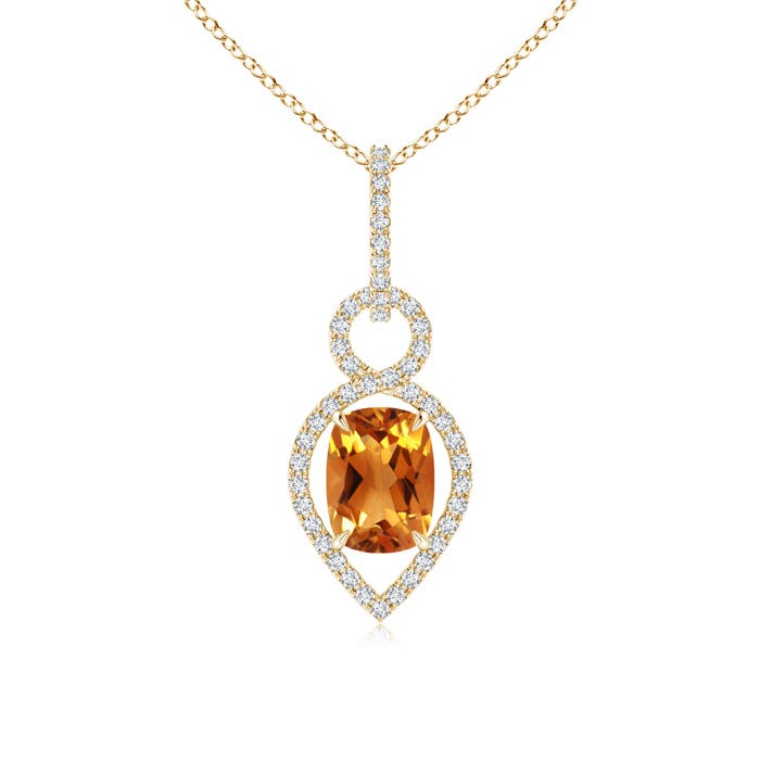 AAA - Citrine / 1.59 CT / 14 KT Yellow Gold