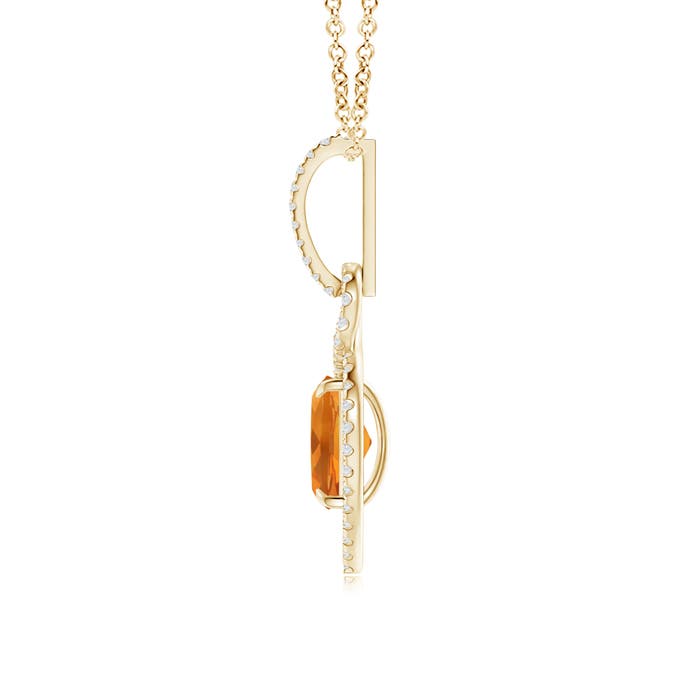 AAA - Citrine / 1.59 CT / 14 KT Yellow Gold