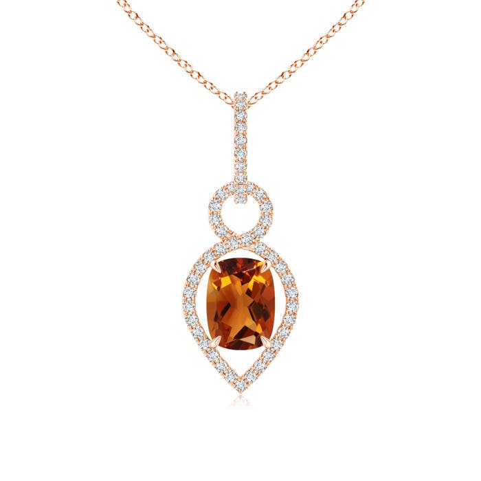 AAAA - Citrine / 1.59 CT / 14 KT Rose Gold