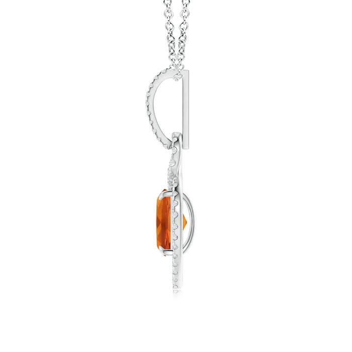 AAAA - Citrine / 1.59 CT / 14 KT White Gold