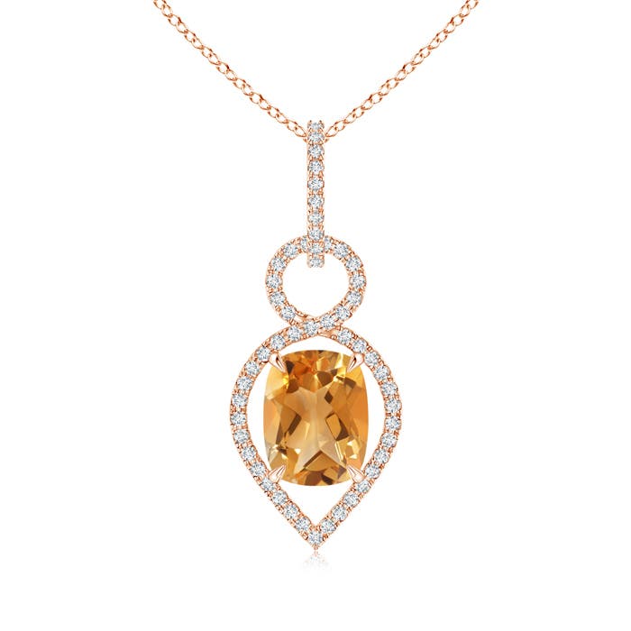 A - Citrine / 2.22 CT / 14 KT Rose Gold