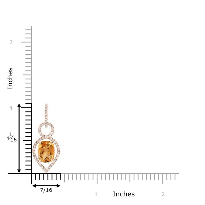 A - Citrine / 2.22 CT / 14 KT Rose Gold