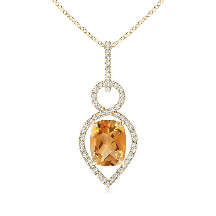 A - Citrine / 2.22 CT / 14 KT Yellow Gold