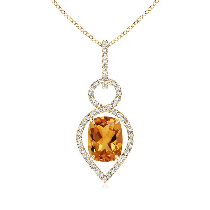 AA - Citrine / 2.22 CT / 14 KT Yellow Gold