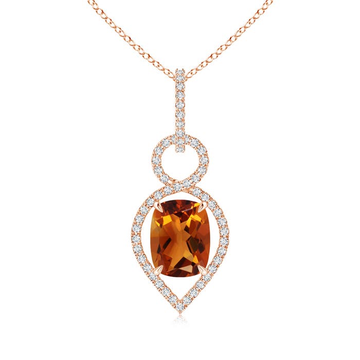 AAAA - Citrine / 2.22 CT / 14 KT Rose Gold