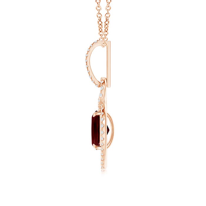 A - Garnet / 1.84 CT / 14 KT Rose Gold