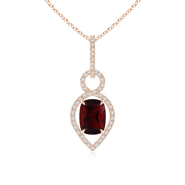 AA - Garnet / 1.84 CT / 14 KT Rose Gold