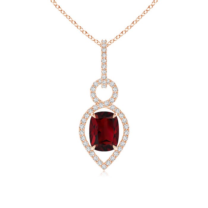 AAA - Garnet / 1.84 CT / 14 KT Rose Gold