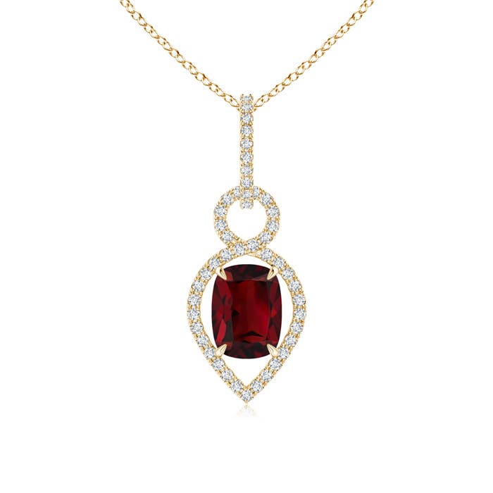 AAA - Garnet / 1.84 CT / 14 KT Yellow Gold