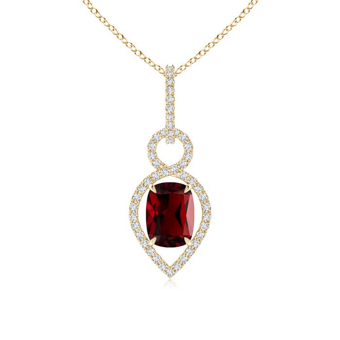 AAAA - Garnet / 1.84 CT / 14 KT Yellow Gold