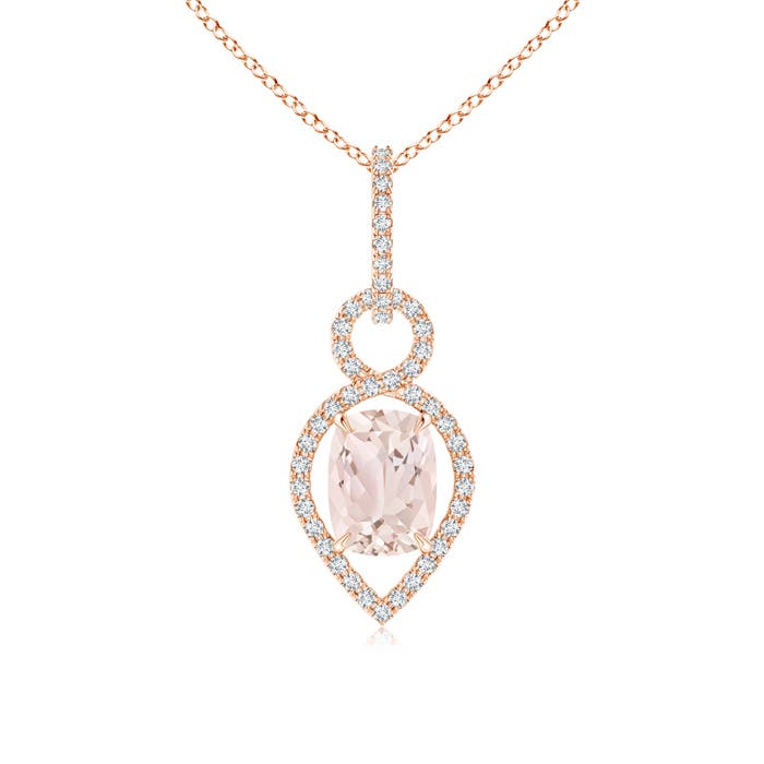 A - Morganite / 1.44 CT / 14 KT Rose Gold