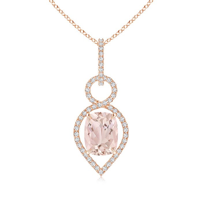 A - Morganite / 2.07 CT / 14 KT Rose Gold