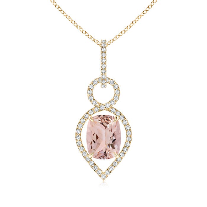 AAA - Morganite / 2.07 CT / 14 KT Yellow Gold