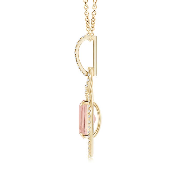 AAA - Morganite / 2.07 CT / 14 KT Yellow Gold