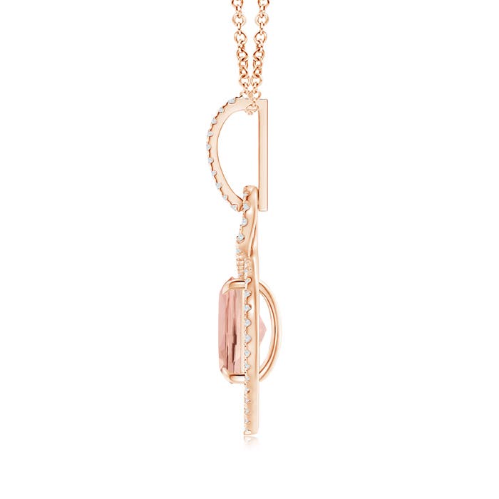 AAAA - Morganite / 2.07 CT / 14 KT Rose Gold