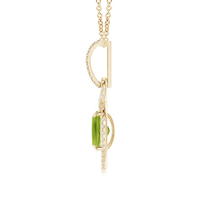 AAA - Peridot / 1.69 CT / 14 KT Yellow Gold