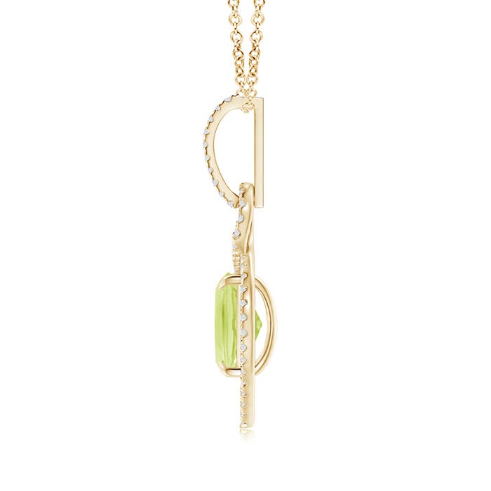 A - Peridot / 2.37 CT / 14 KT Yellow Gold