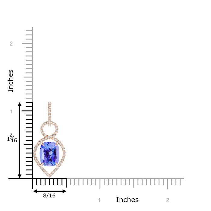 AA - Tanzanite / 2.9 CT / 14 KT Rose Gold