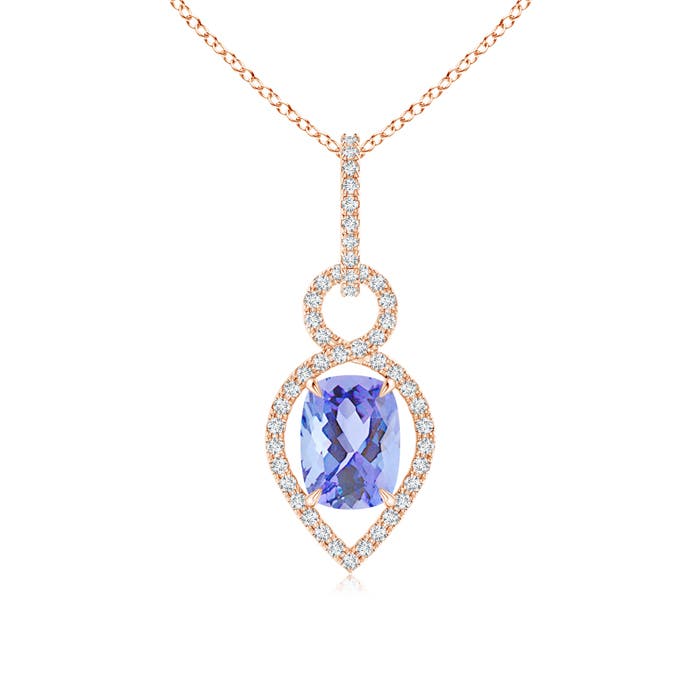 A - Tanzanite / 1.84 CT / 14 KT Rose Gold