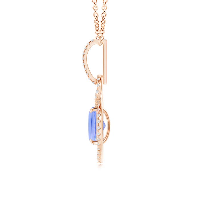 A - Tanzanite / 1.84 CT / 14 KT Rose Gold