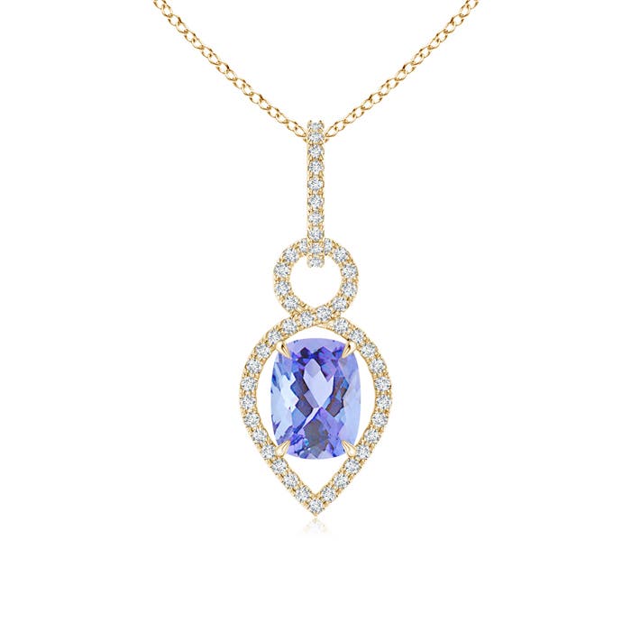 A - Tanzanite / 1.84 CT / 14 KT Yellow Gold