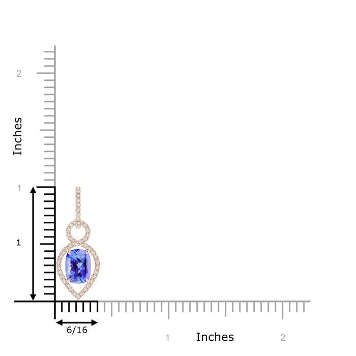 AA - Tanzanite / 1.84 CT / 14 KT Rose Gold