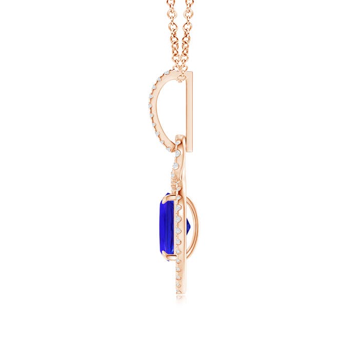 AAA - Tanzanite / 1.84 CT / 14 KT Rose Gold