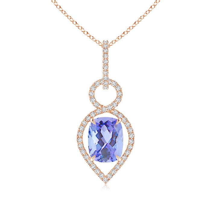 A - Tanzanite / 2.72 CT / 14 KT Rose Gold