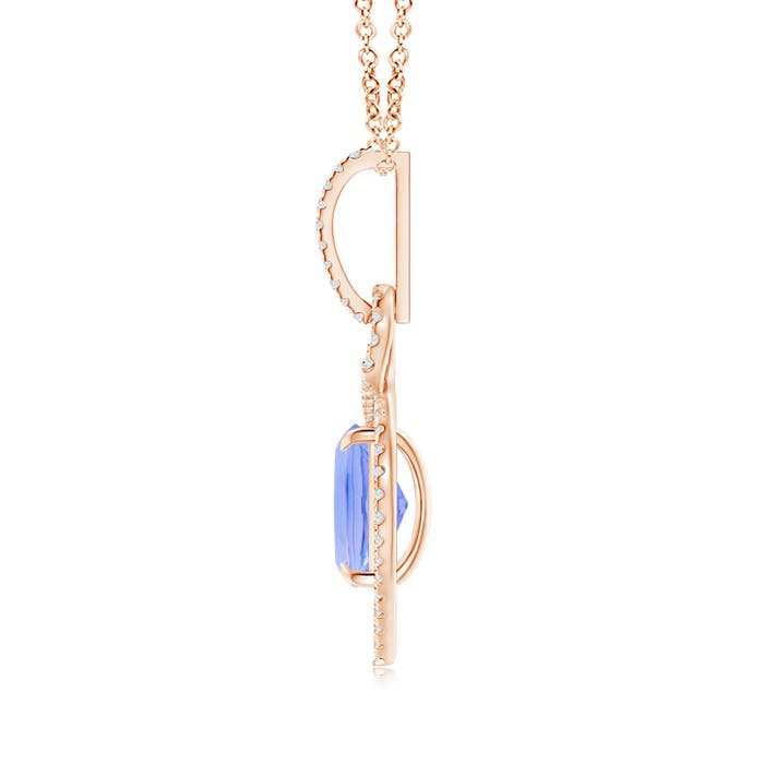 A - Tanzanite / 2.72 CT / 14 KT Rose Gold