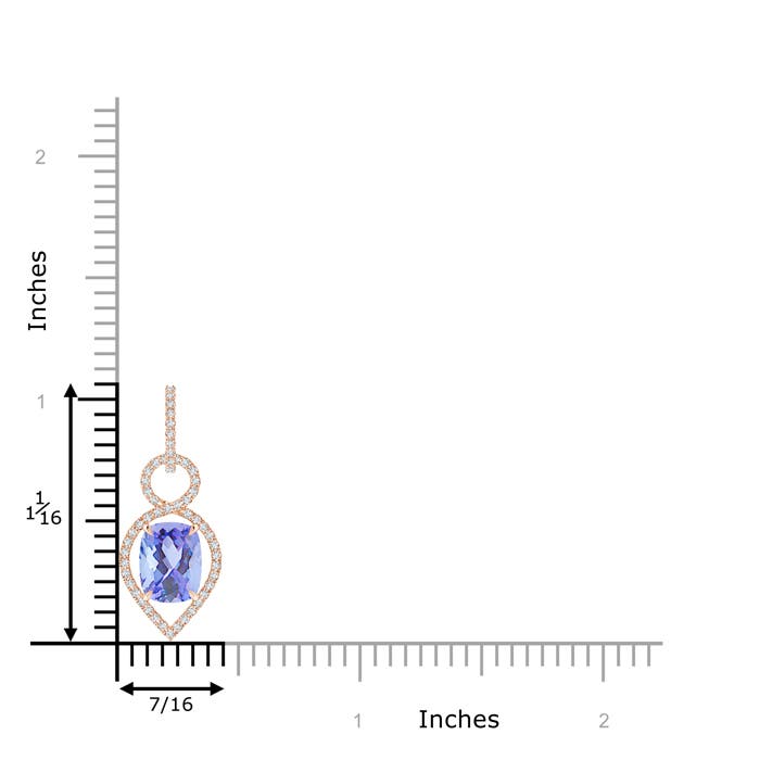 A - Tanzanite / 2.72 CT / 14 KT Rose Gold