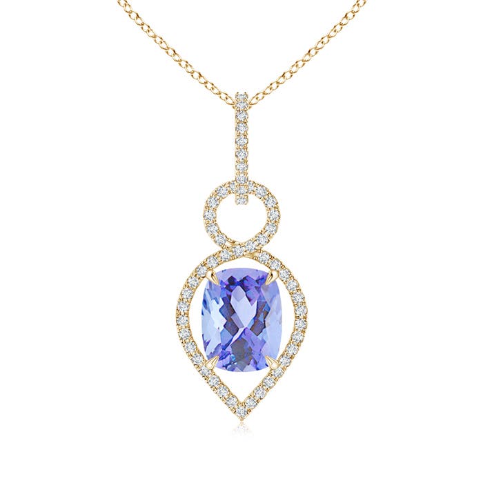 A - Tanzanite / 2.72 CT / 14 KT Yellow Gold