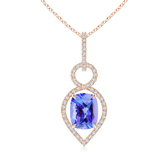 AA - Tanzanite / 2.72 CT / 14 KT Rose Gold