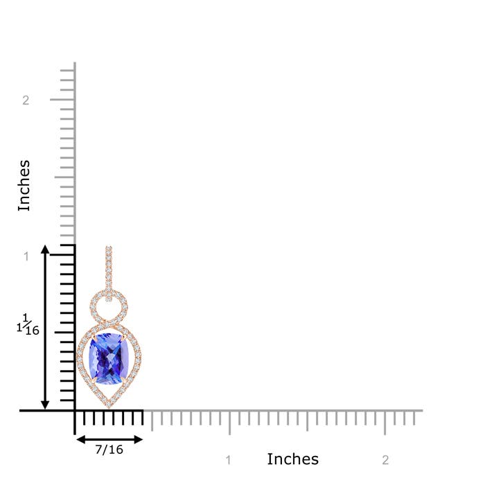 AA - Tanzanite / 2.72 CT / 14 KT Rose Gold