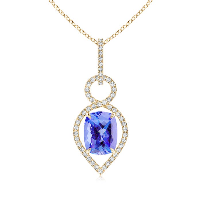 AA - Tanzanite / 2.72 CT / 14 KT Yellow Gold