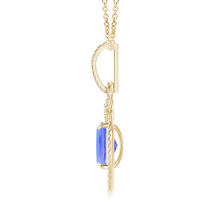 AA - Tanzanite / 2.72 CT / 14 KT Yellow Gold