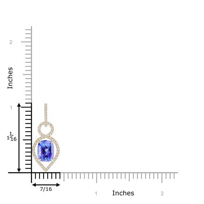 AA - Tanzanite / 2.72 CT / 14 KT Yellow Gold