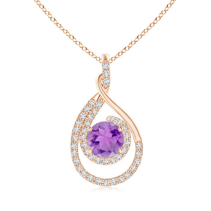 A - Amethyst / 1.58 CT / 14 KT Rose Gold