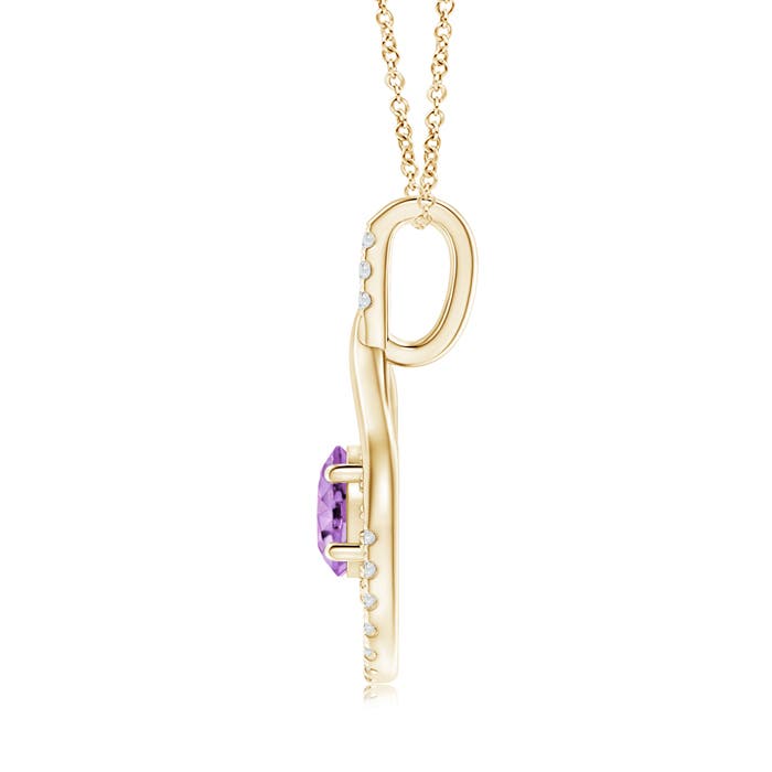 A - Amethyst / 1.58 CT / 14 KT Yellow Gold