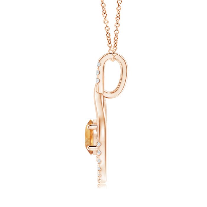 A - Citrine / 1.68 CT / 14 KT Rose Gold