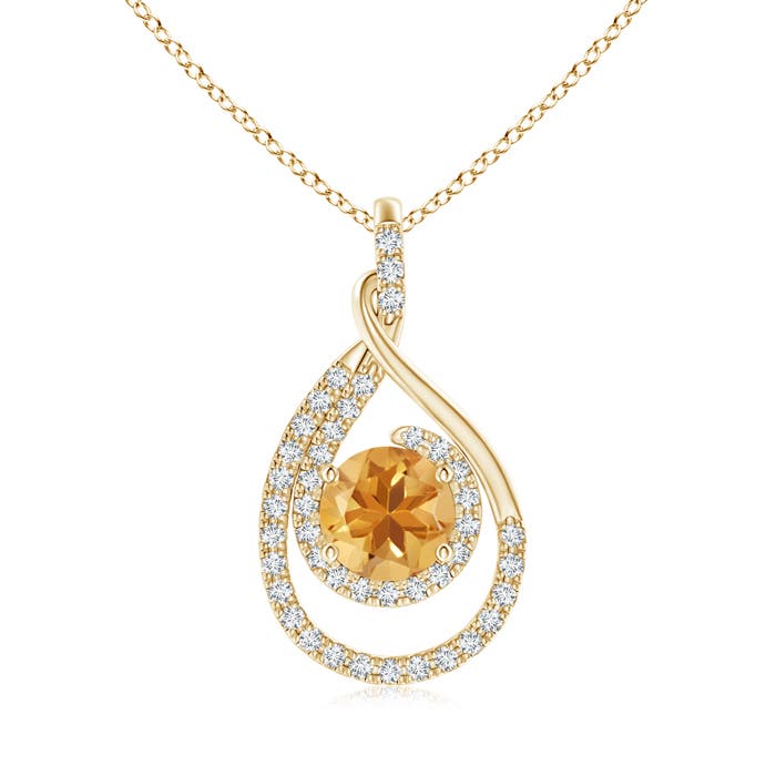 A - Citrine / 1.68 CT / 14 KT Yellow Gold