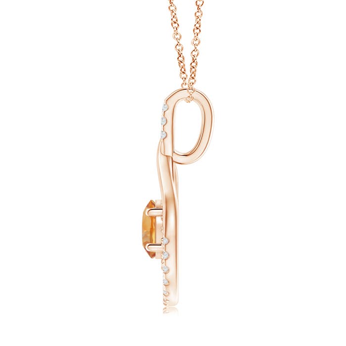 AA - Citrine / 1.68 CT / 14 KT Rose Gold