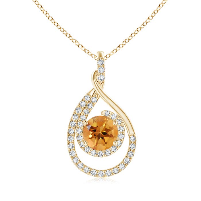 AA - Citrine / 1.68 CT / 14 KT Yellow Gold