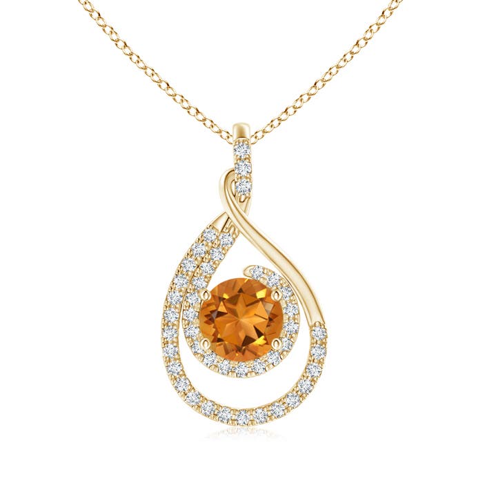 AAA - Citrine / 1.68 CT / 14 KT Yellow Gold