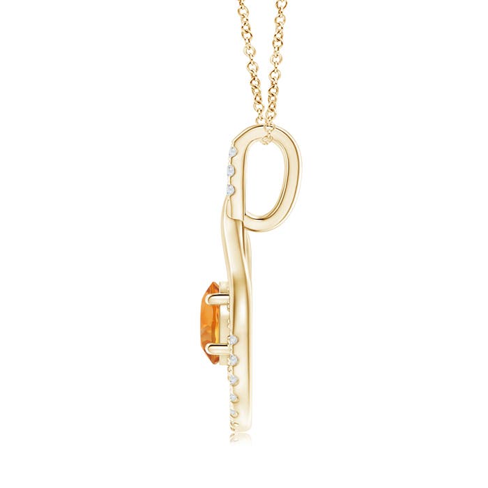 AAA - Citrine / 1.68 CT / 14 KT Yellow Gold