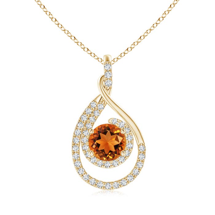 AAAA - Citrine / 1.68 CT / 14 KT Yellow Gold