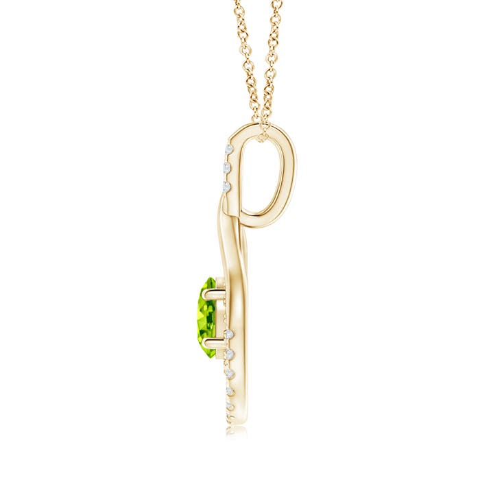 AAA - Peridot / 1.83 CT / 14 KT Yellow Gold