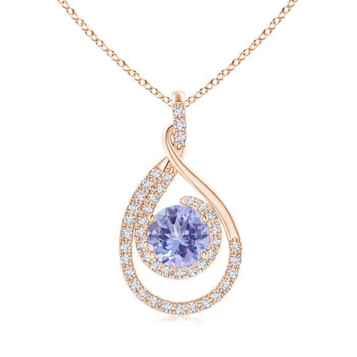 A - Tanzanite / 1.88 CT / 14 KT Rose Gold