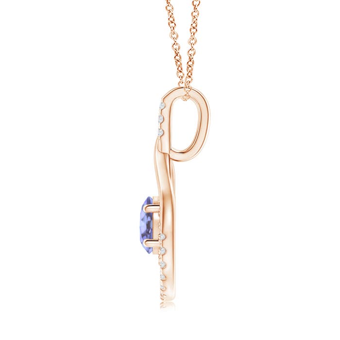 A - Tanzanite / 1.88 CT / 14 KT Rose Gold