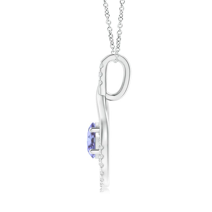 A - Tanzanite / 1.88 CT / 14 KT White Gold